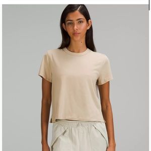 NWT Lululemon Classic-Fit Cotton-Blend Tee